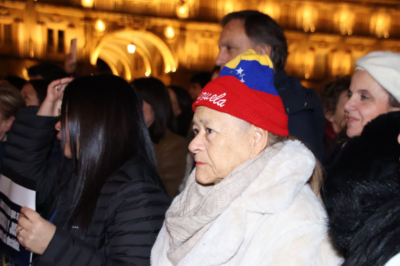 Concentración de venezolanos en Salamanca por Edmundo