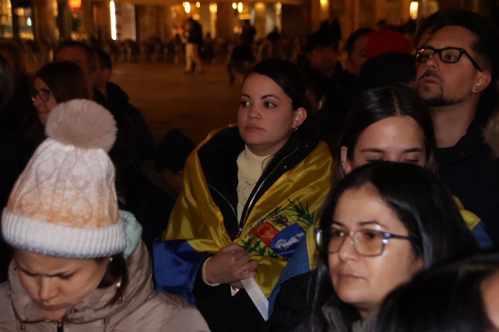 Concentración de venezolanos en Salamanca por Edmundo