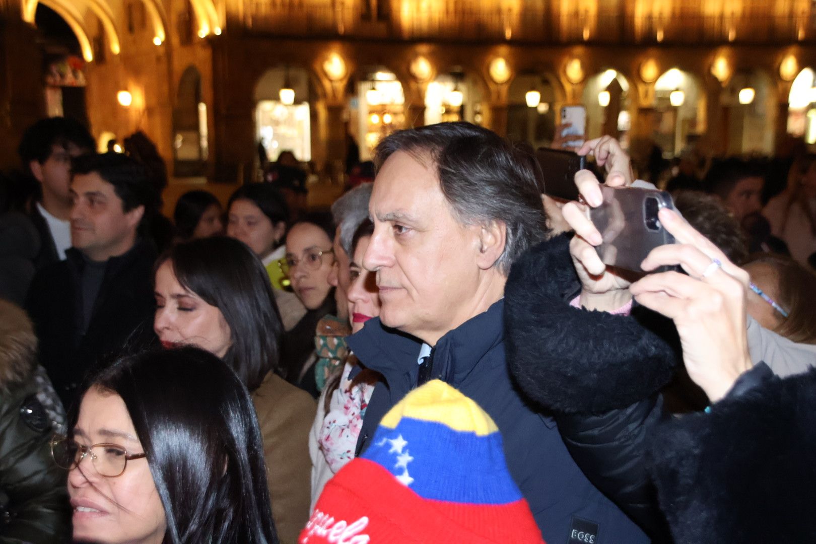 Concentración de venezolanos en Salamanca por Edmundo