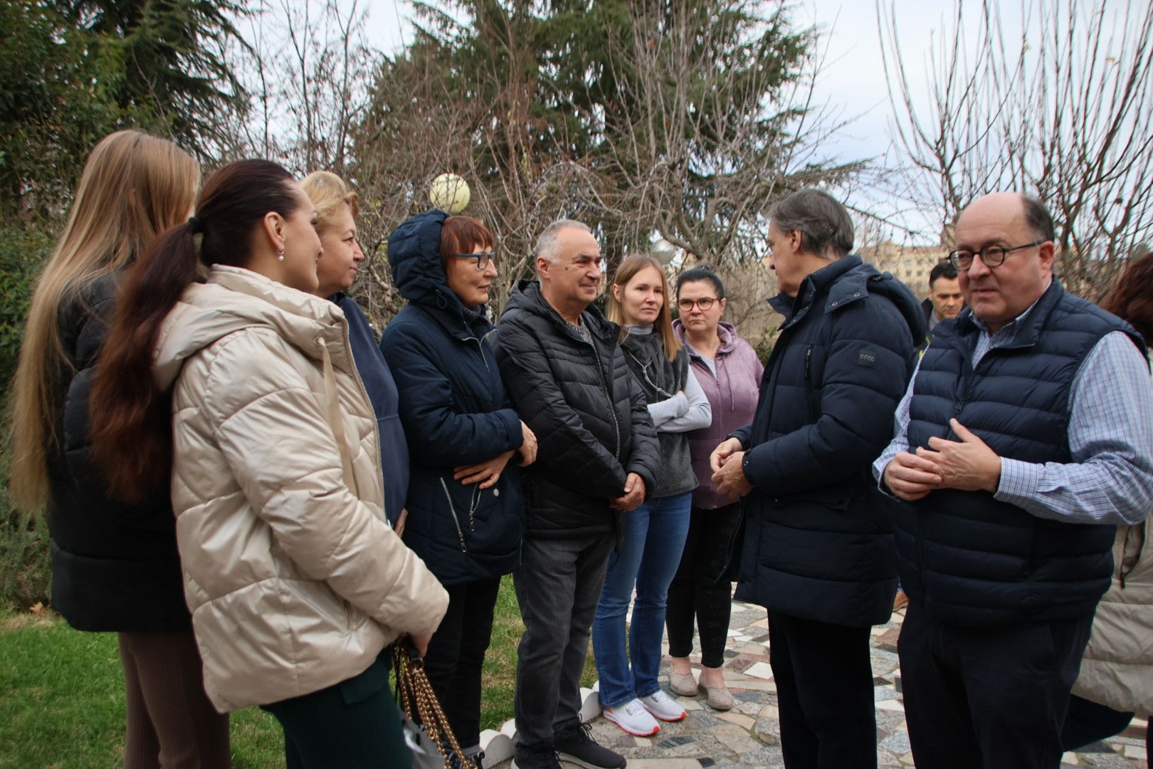 Carlos García Carbayo, visita el Centro de Día de Proyecto Hombre-Fundación Alcándara