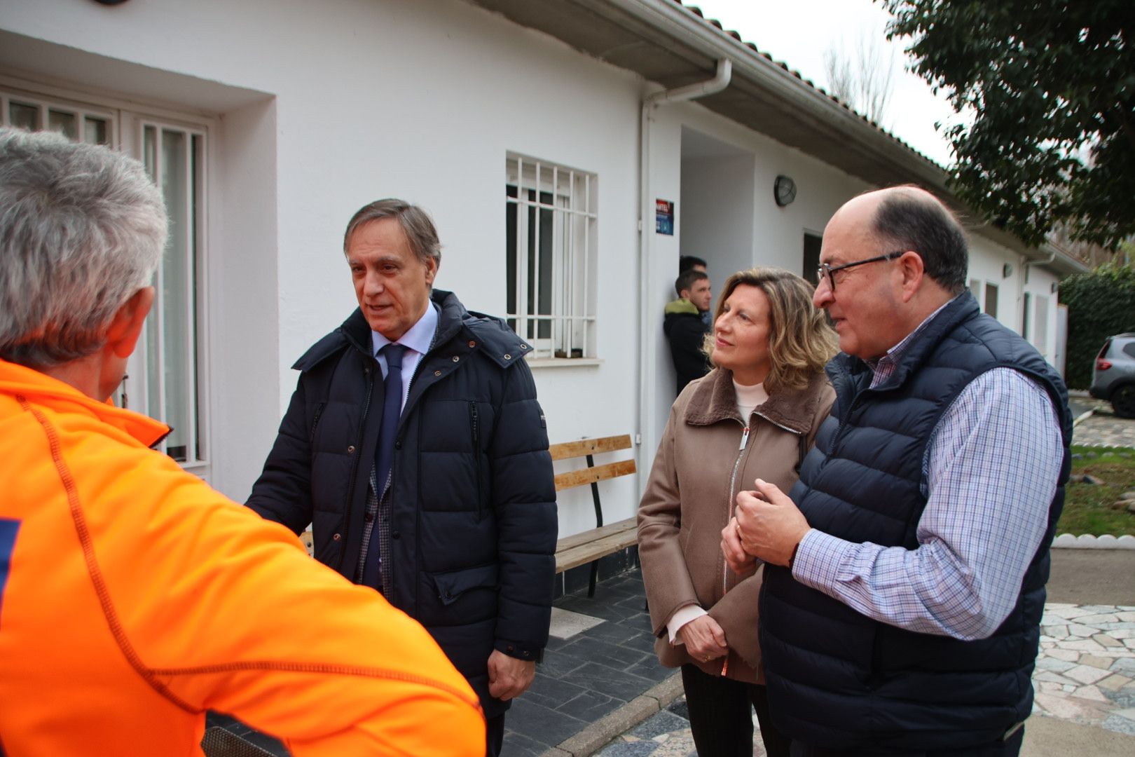 Carlos García Carbayo, visita el Centro de Día de Proyecto Hombre-Fundación Alcándara