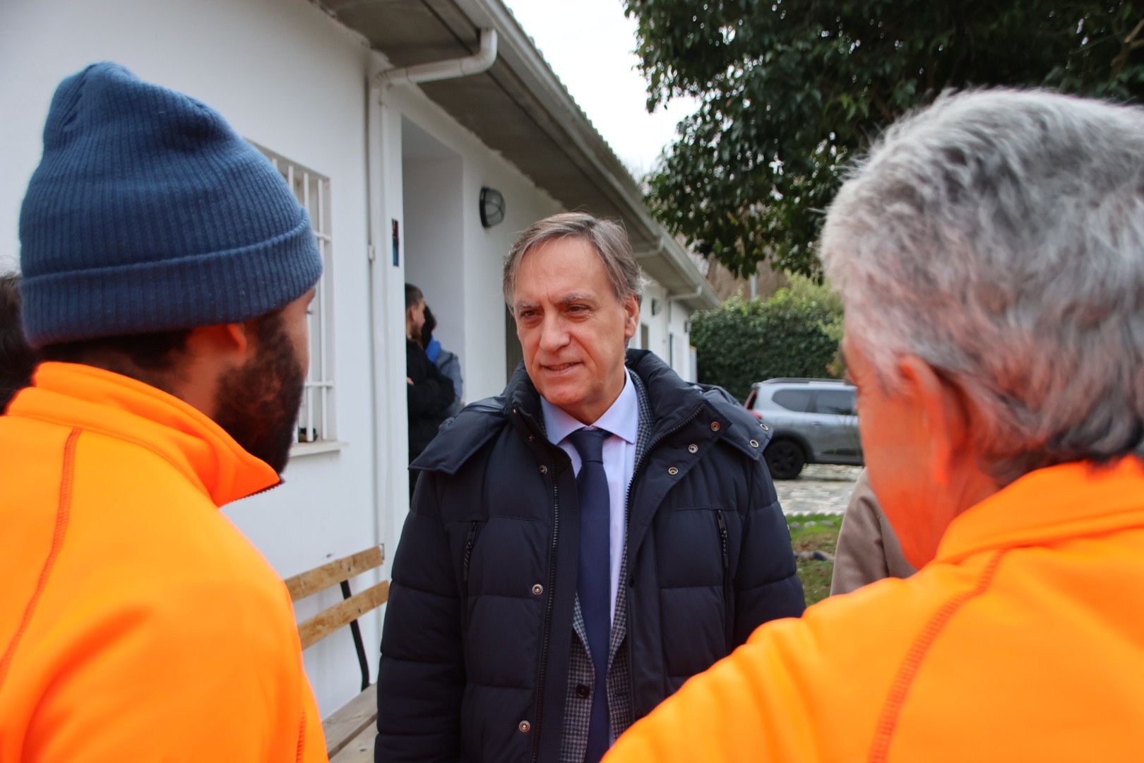 Carlos García Carbayo, visita el Centro de Día de Proyecto Hombre-Fundación Alcándara