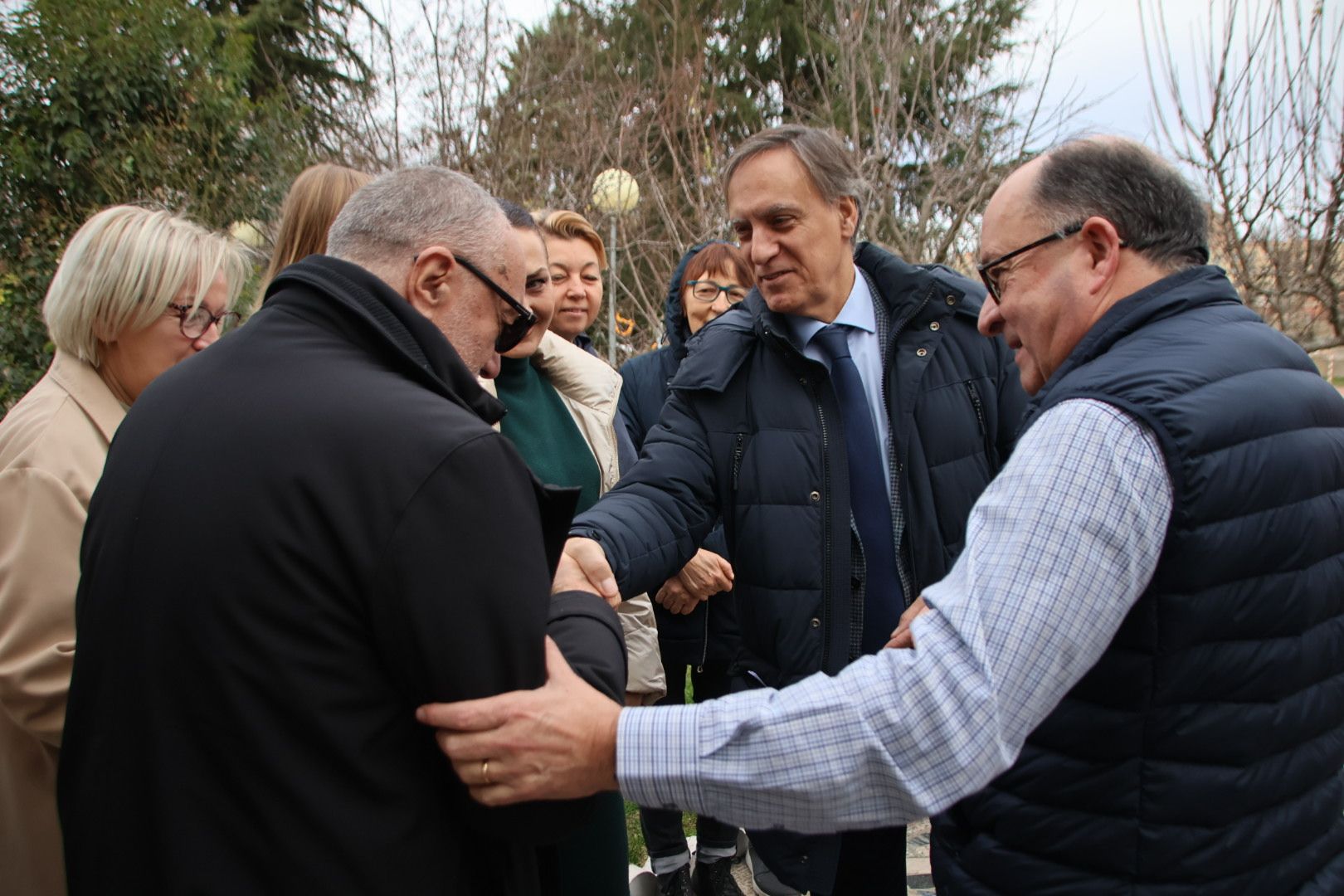 Carlos García Carbayo, visita el Centro de Día de Proyecto Hombre-Fundación Alcándara