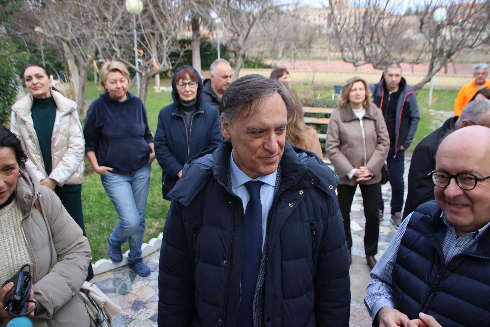 Carlos García Carbayo, visita el Centro de Día de Proyecto Hombre-Fundación Alcándara