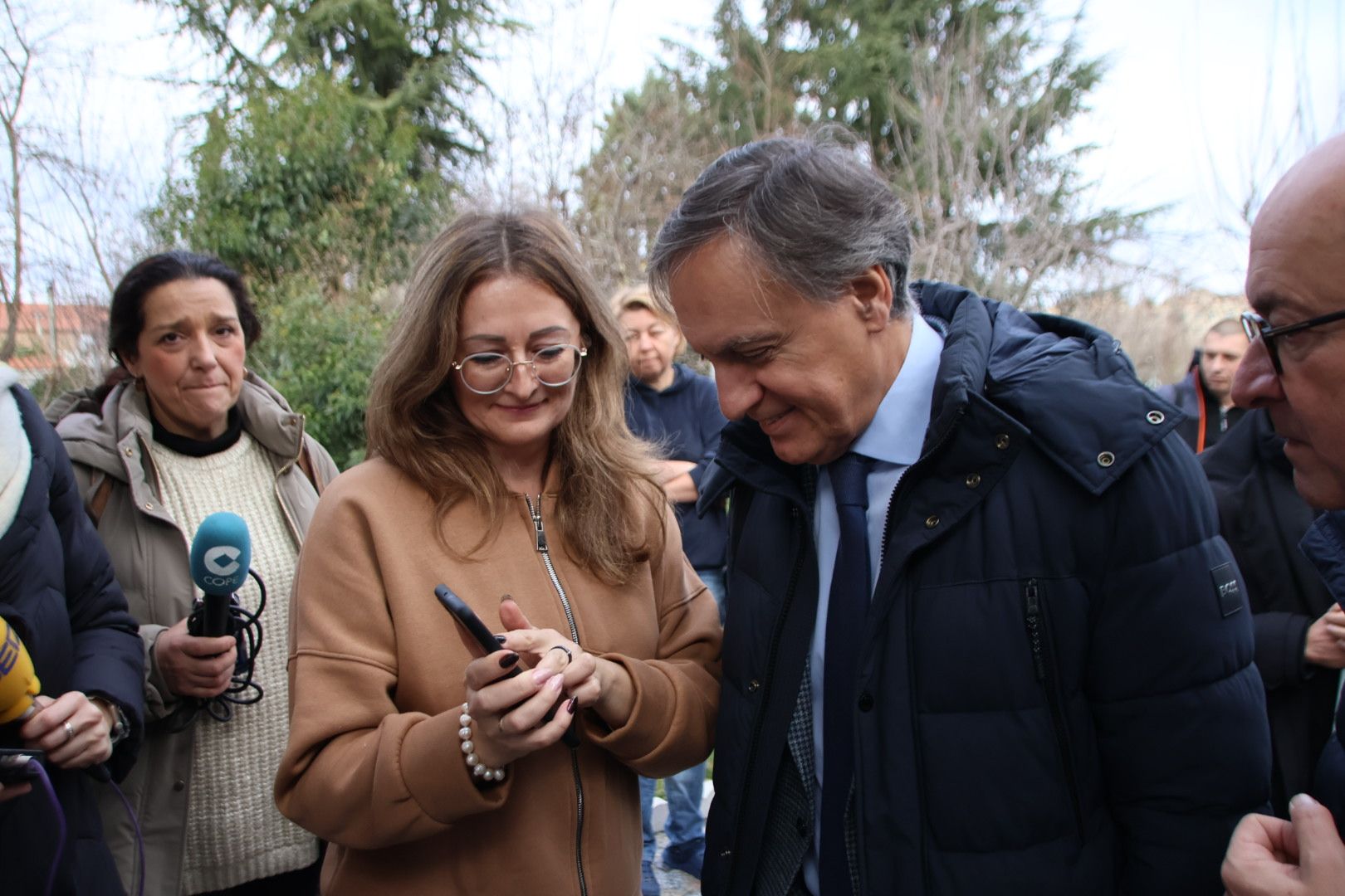 Carlos García Carbayo, visita el Centro de Día de Proyecto Hombre-Fundación Alcándara