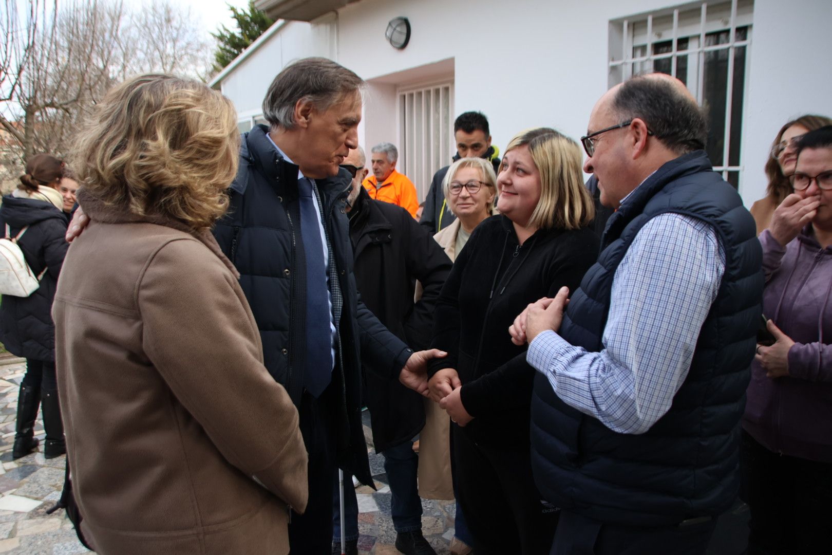 Carlos García Carbayo, visita el Centro de Día de Proyecto Hombre-Fundación Alcándara