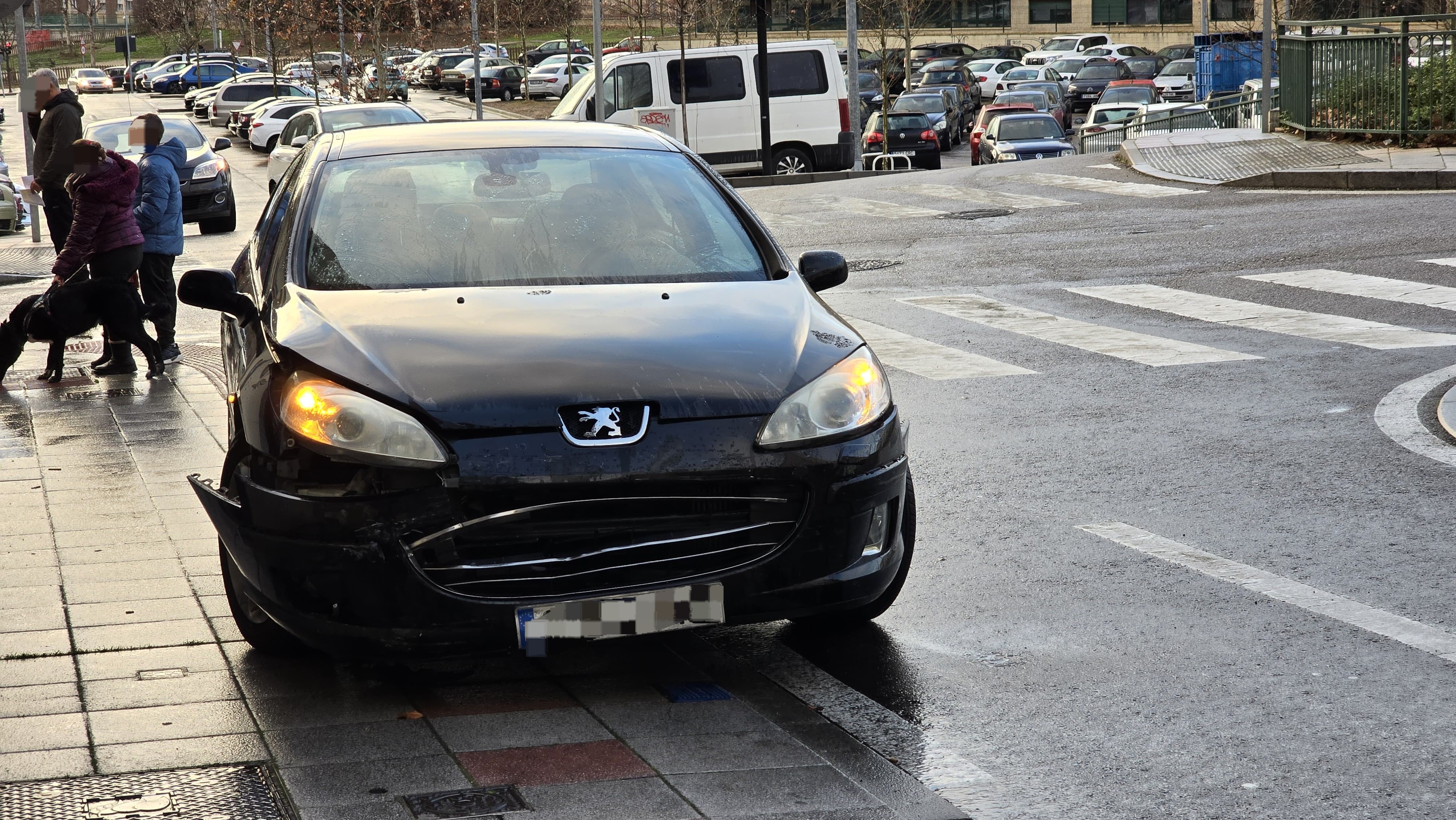 GALERÍA | Accidente en la calle Peñaranda 