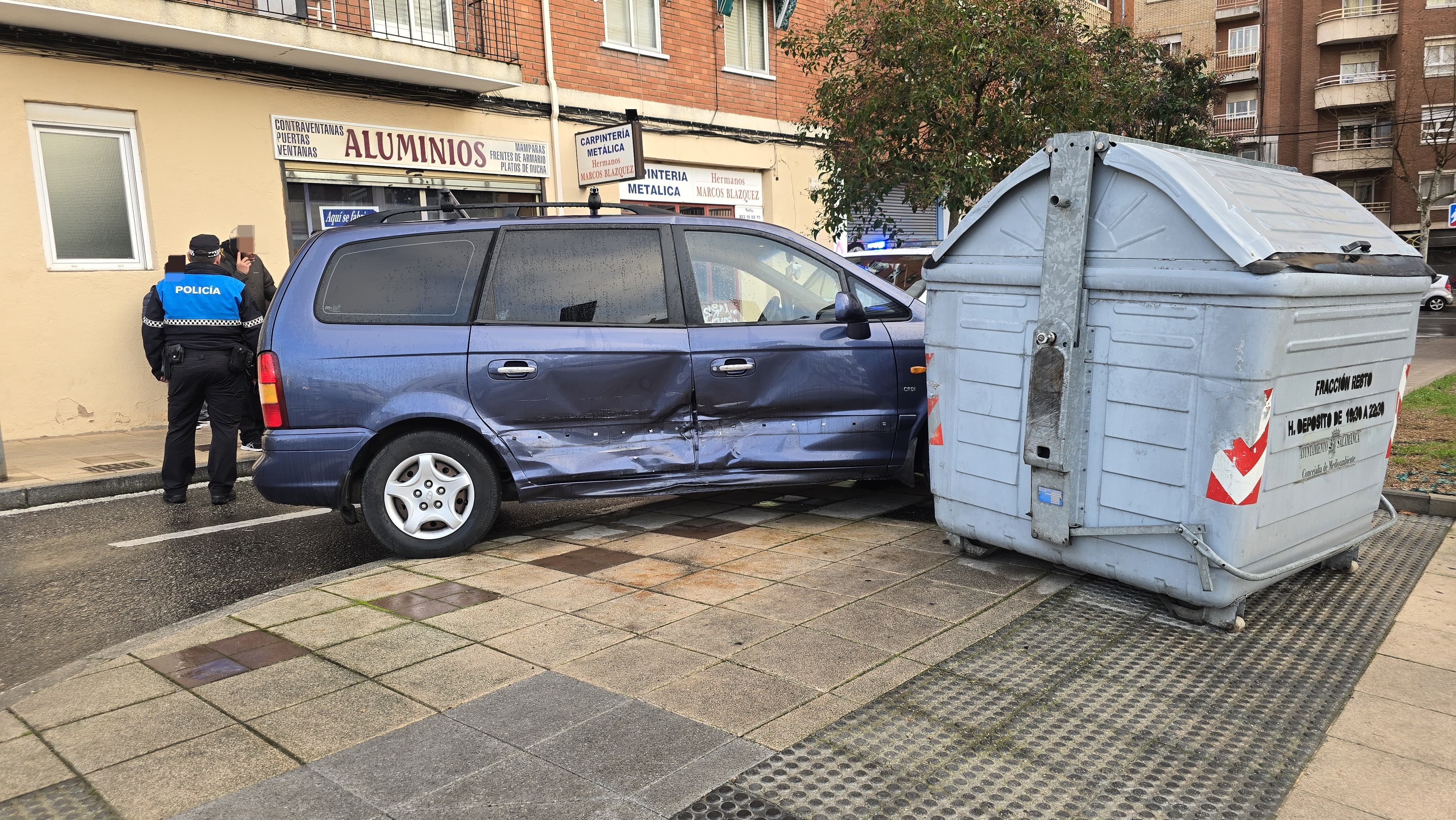 GALERÍA | Accidente en la calle Peñaranda 