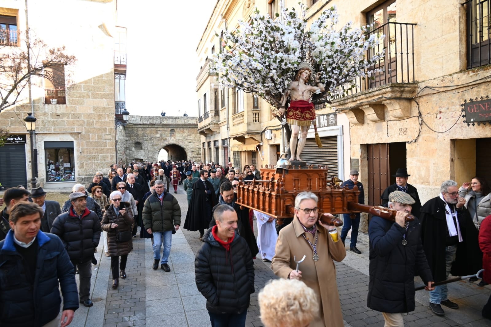 Festividad de San Sebastián 2024. Imagen: Ayuntamiento de Ciudad Rodrigo