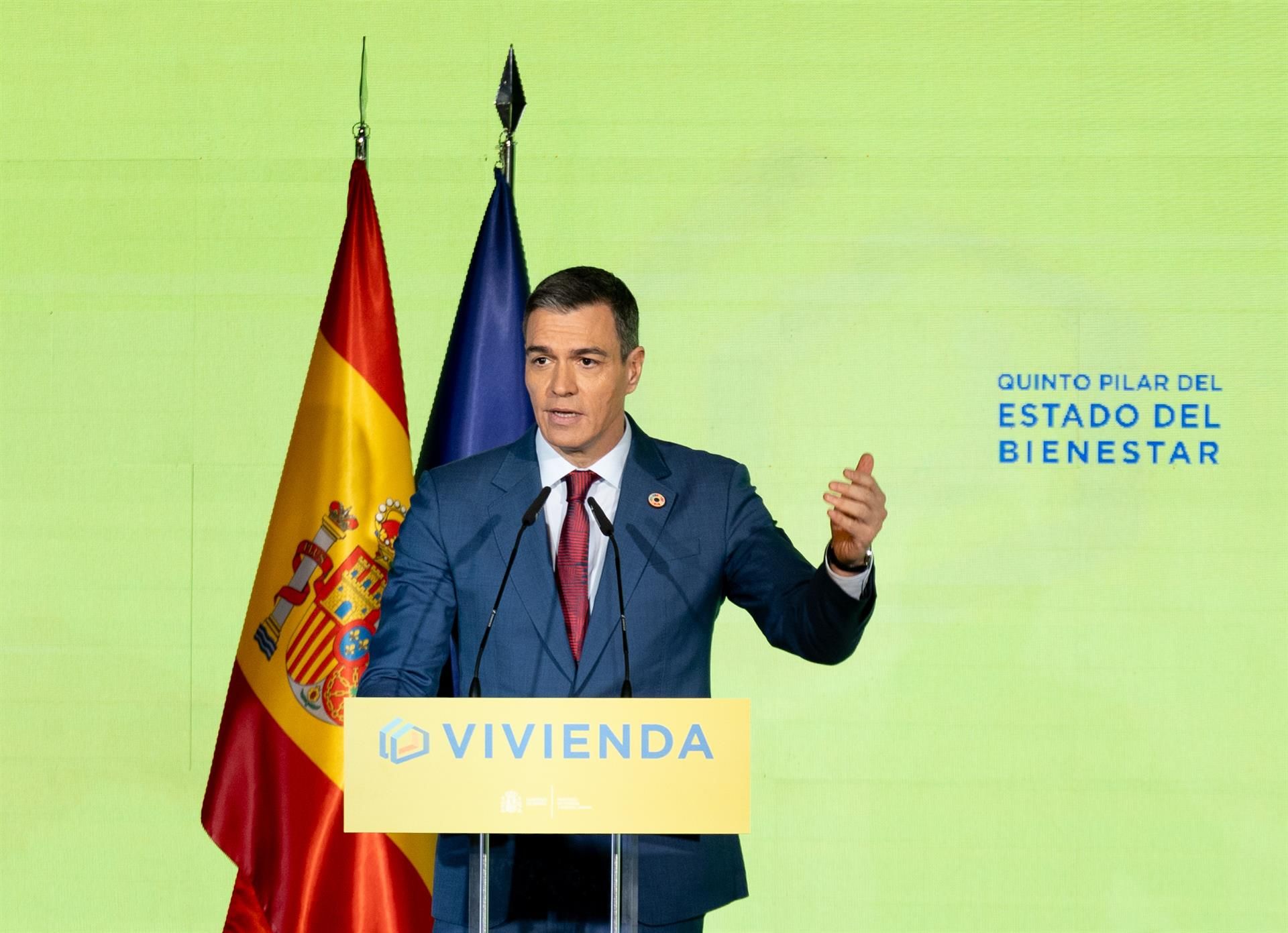 El presidente del Gobierno, Pedro Sánchez. EP 