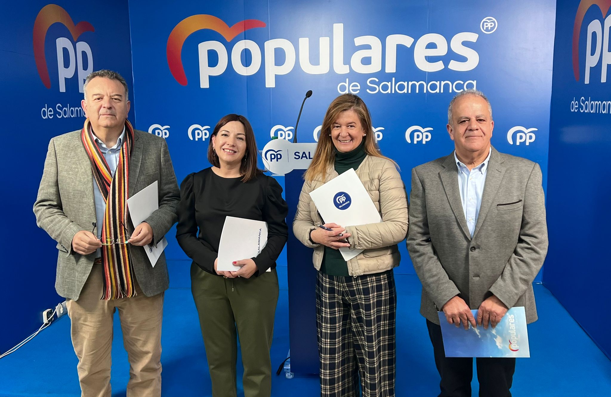  Los procuradores del PP por la provincia de Salamanca