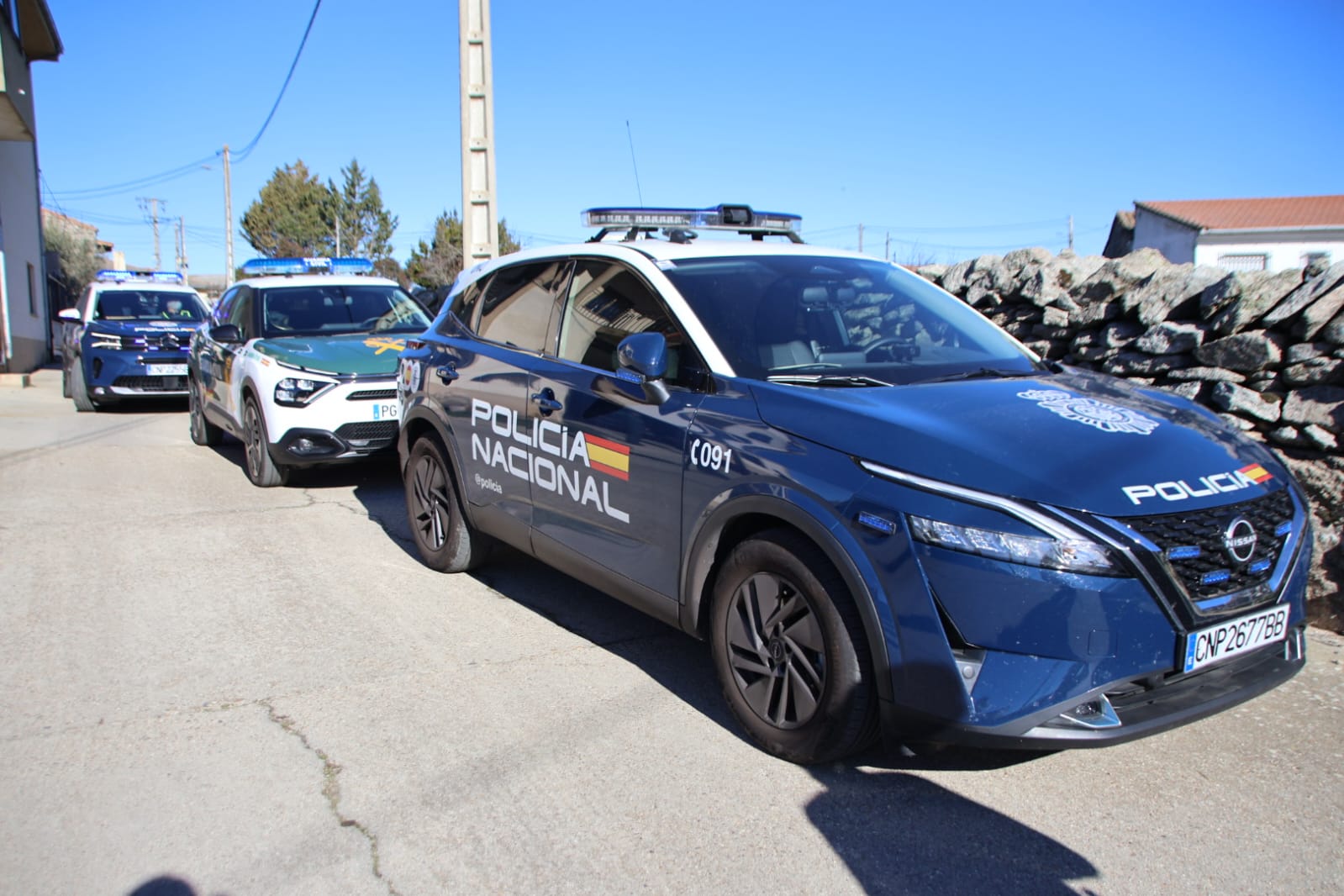 Operación conjunta de la Guardia Civil, Policía Nacional y Aduanas en la provincia de Salamanca y Zamora