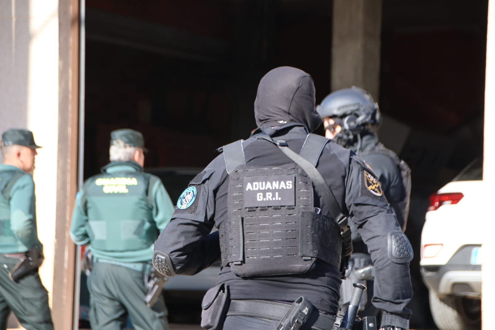 Operación conjunta de la Guardia Civil, Policía Nacional y Aduanas en la provincia de Salamanca y Zamora