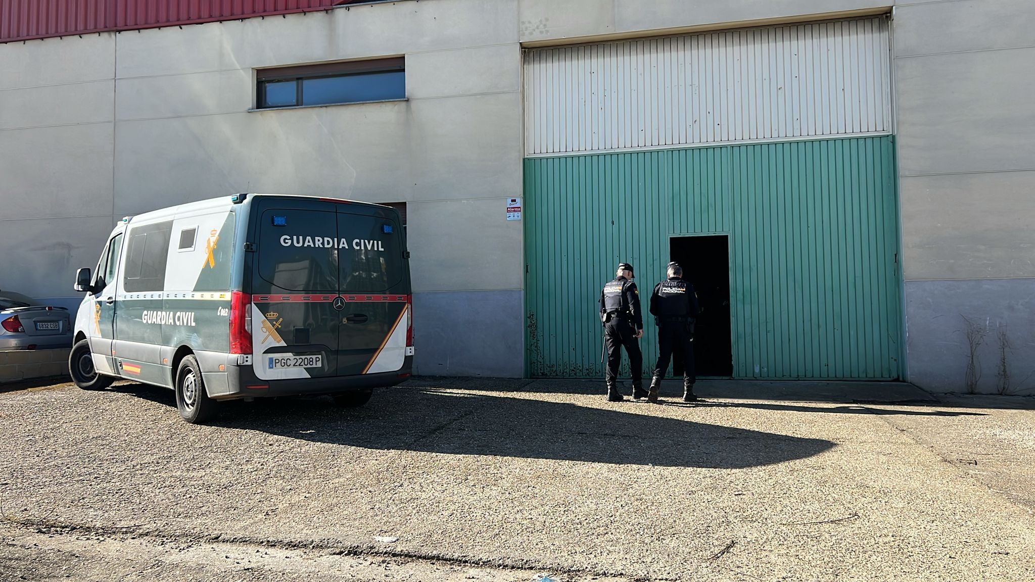 Operación conjunta de la Guardia Civil, Policía Nacional y Aduanas en la provincia de Salamanca y Zamora