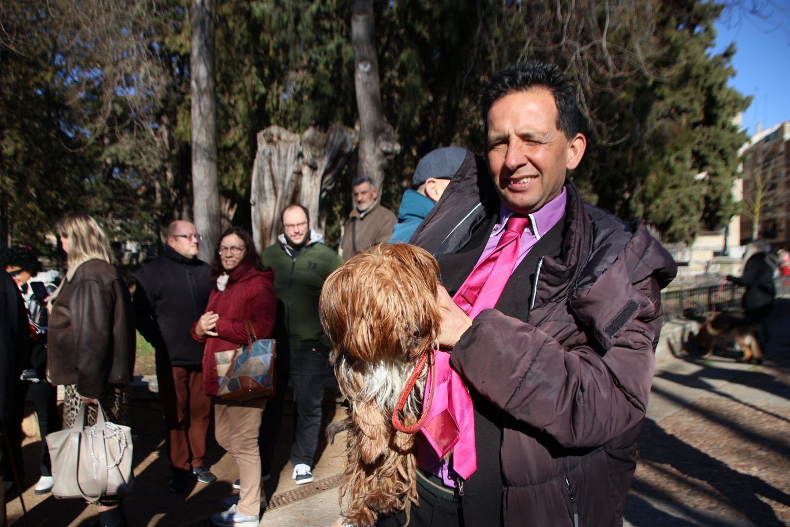 Bendición de San Antón en el Campo de San Francisco 2025