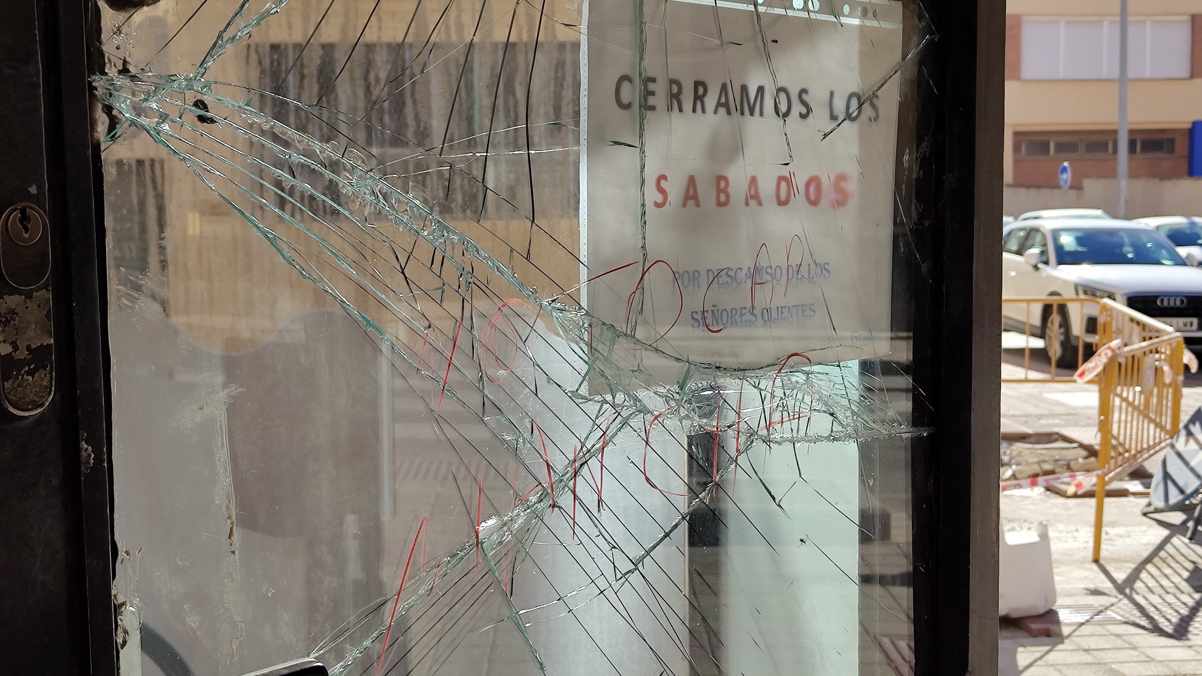 Bar atracado en el barrido Garrido