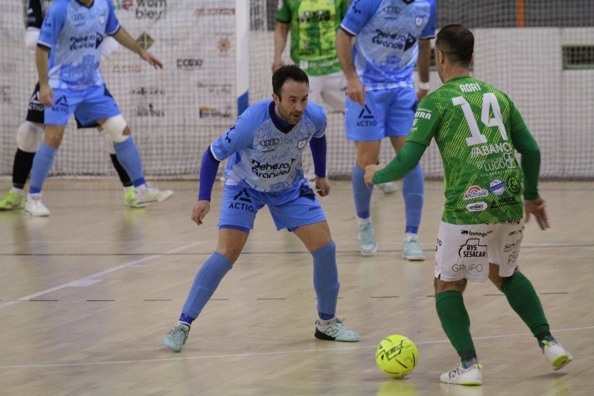 Salamanca Fútbol Sala - Vilalba FS. Fotos: Míkel Antúnez 