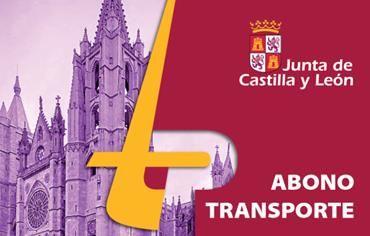 Tarjeta Abono Transporte Junta de Castilla y León. Foto Comunicación JCyL