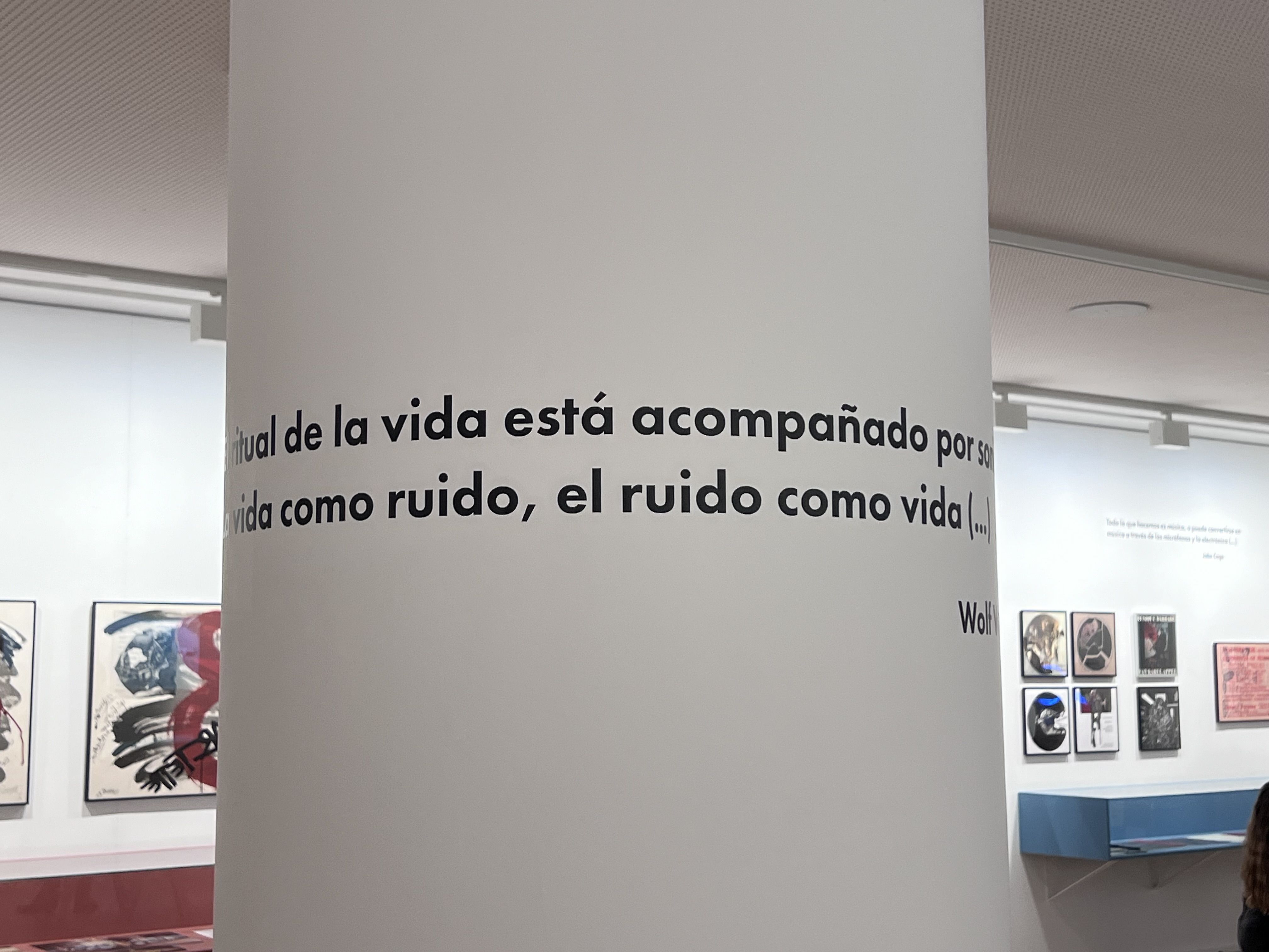 Exposición 'La música hecha pedazo' en el Centro Internacional del Español