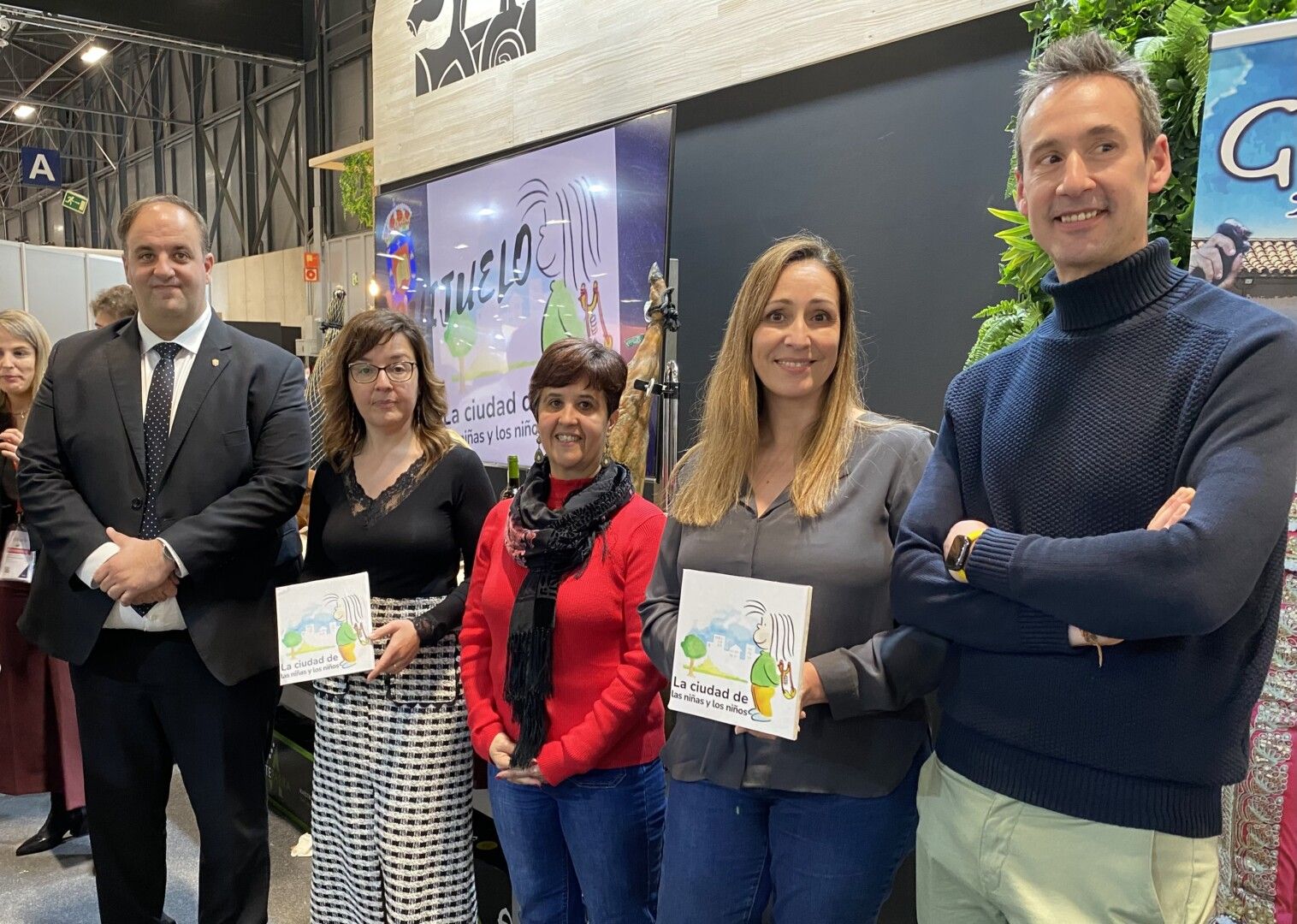 Guijuelo presenta en FITUR el proyecto 'La ciudad de las niñas y los niños'. Foto Ayuntamiento Guijuelo