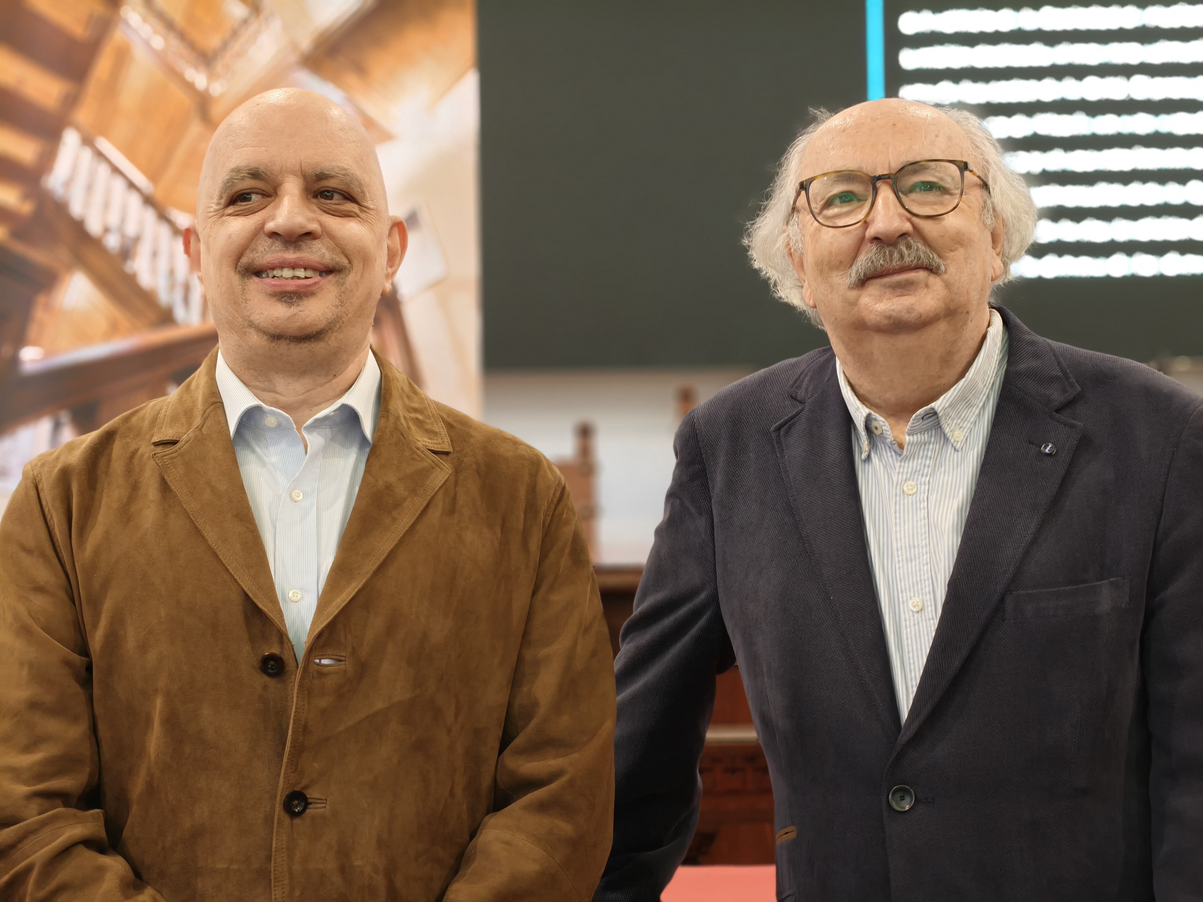 Presentación de “A la ciudad y al mundo”, obra escrita por Antonio Colinas y Juan Antonio González Iglesias