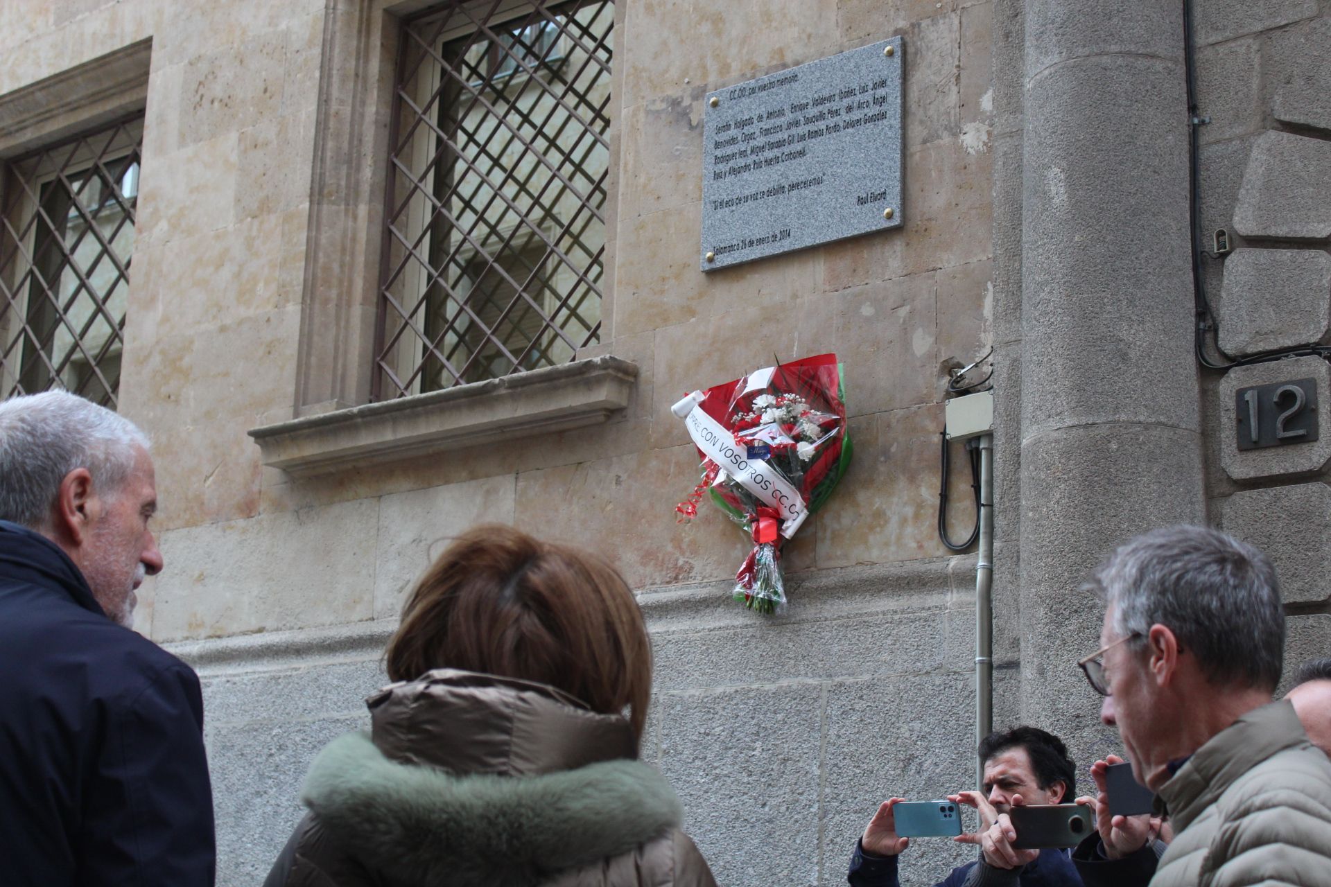 48 aniversario del atentado de los abogados de Atocha. Fotos: Míkel Antúnez 