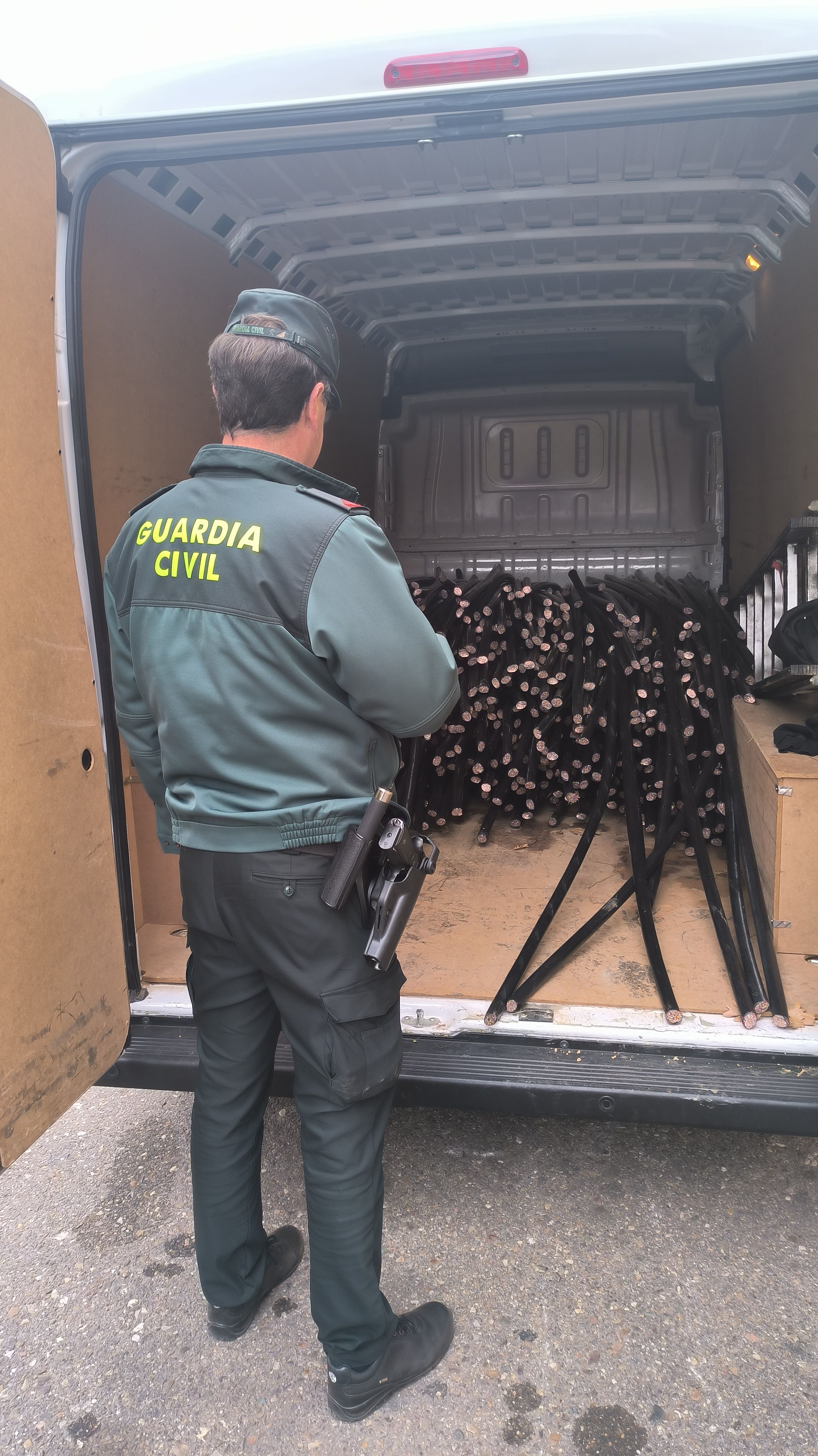 Detenidas siete personas por robar cableado de cobre en Salamanca y Zamora