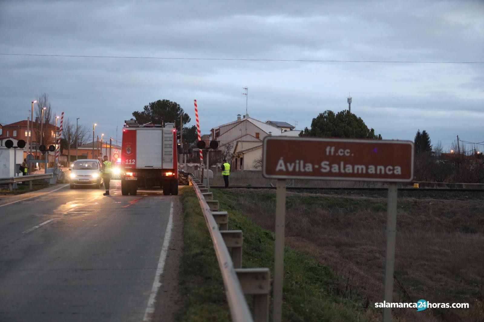  Accidente paso a nivel Babilafuente  