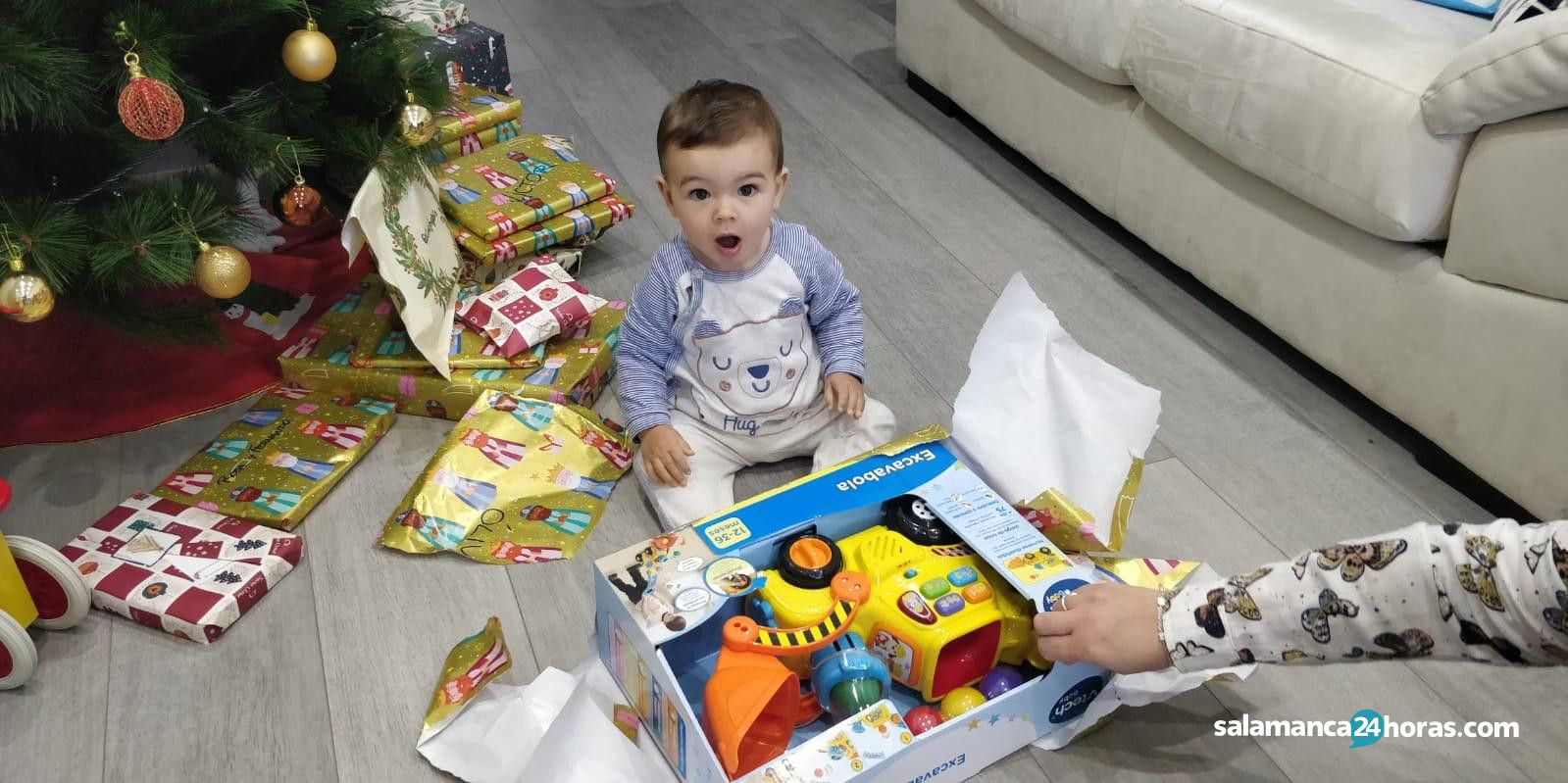 regalos bebé niño sorpresa reyes papá noel