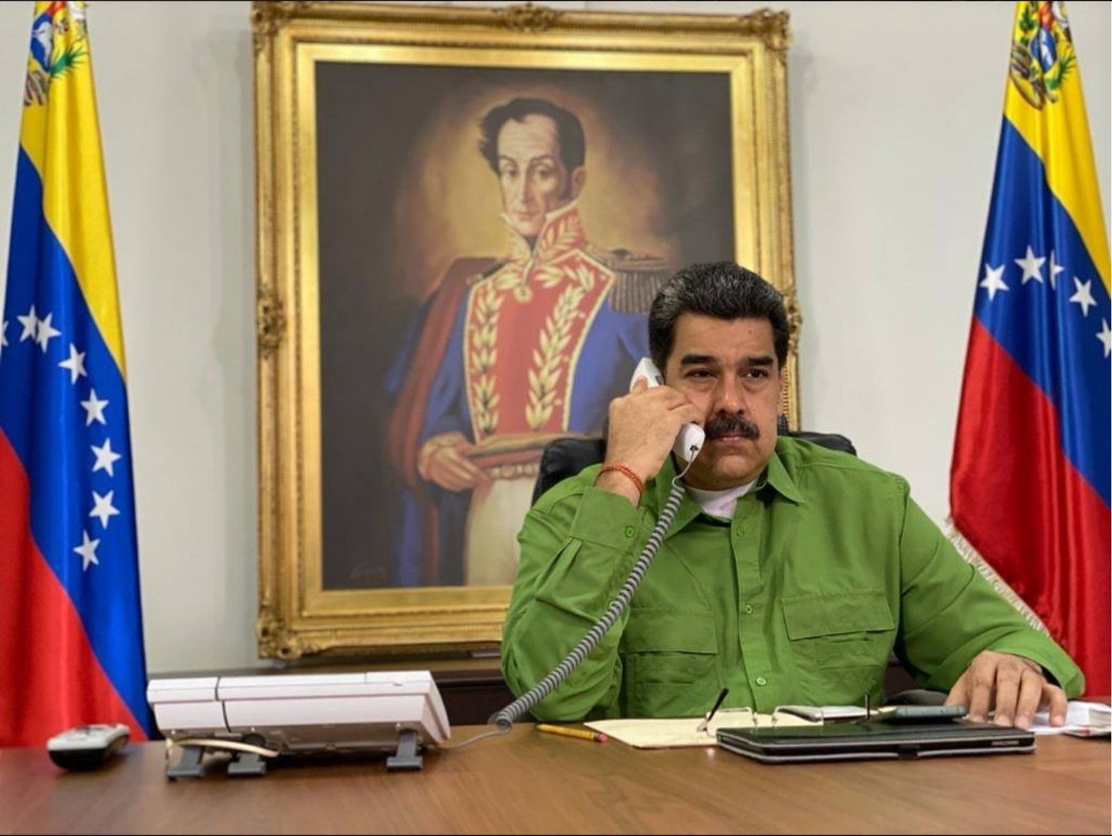  Nicolás Maduro, en el Palacio de Miraflores 