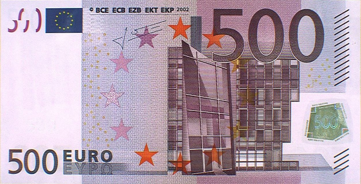  Billete de 500 euros 