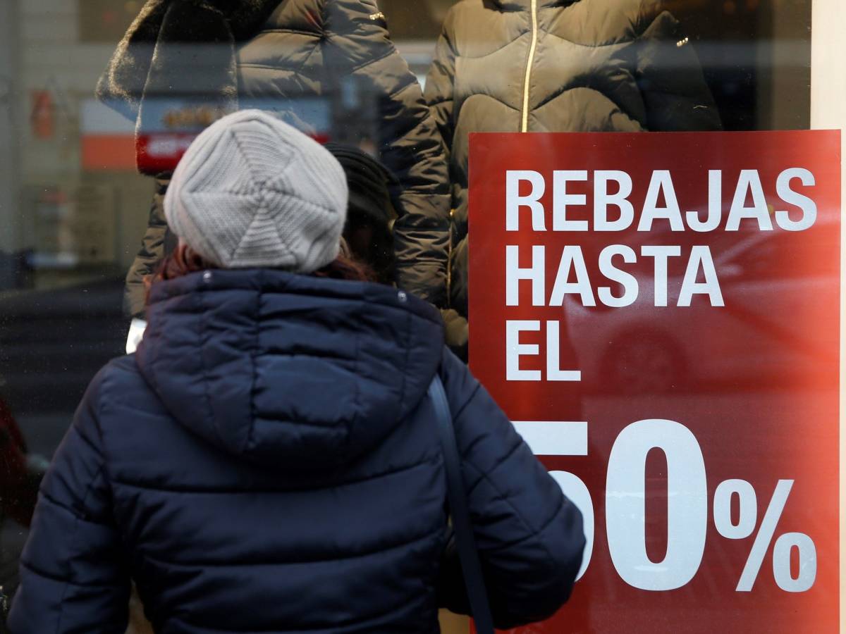 Nuevo periodo de rebajas de enero. | FOTO: EUROPA PRESS