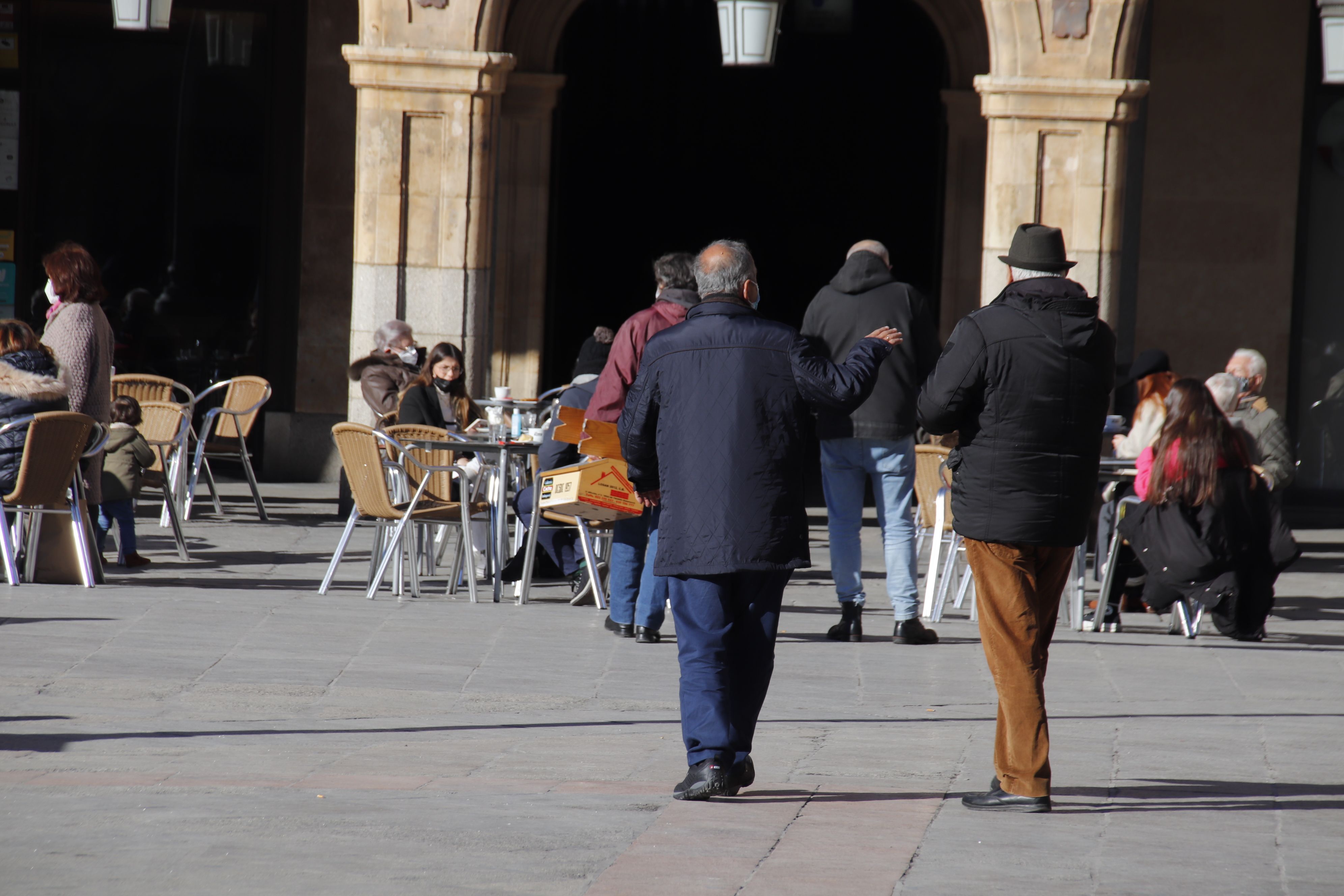 Gente Salamanca calles paseo