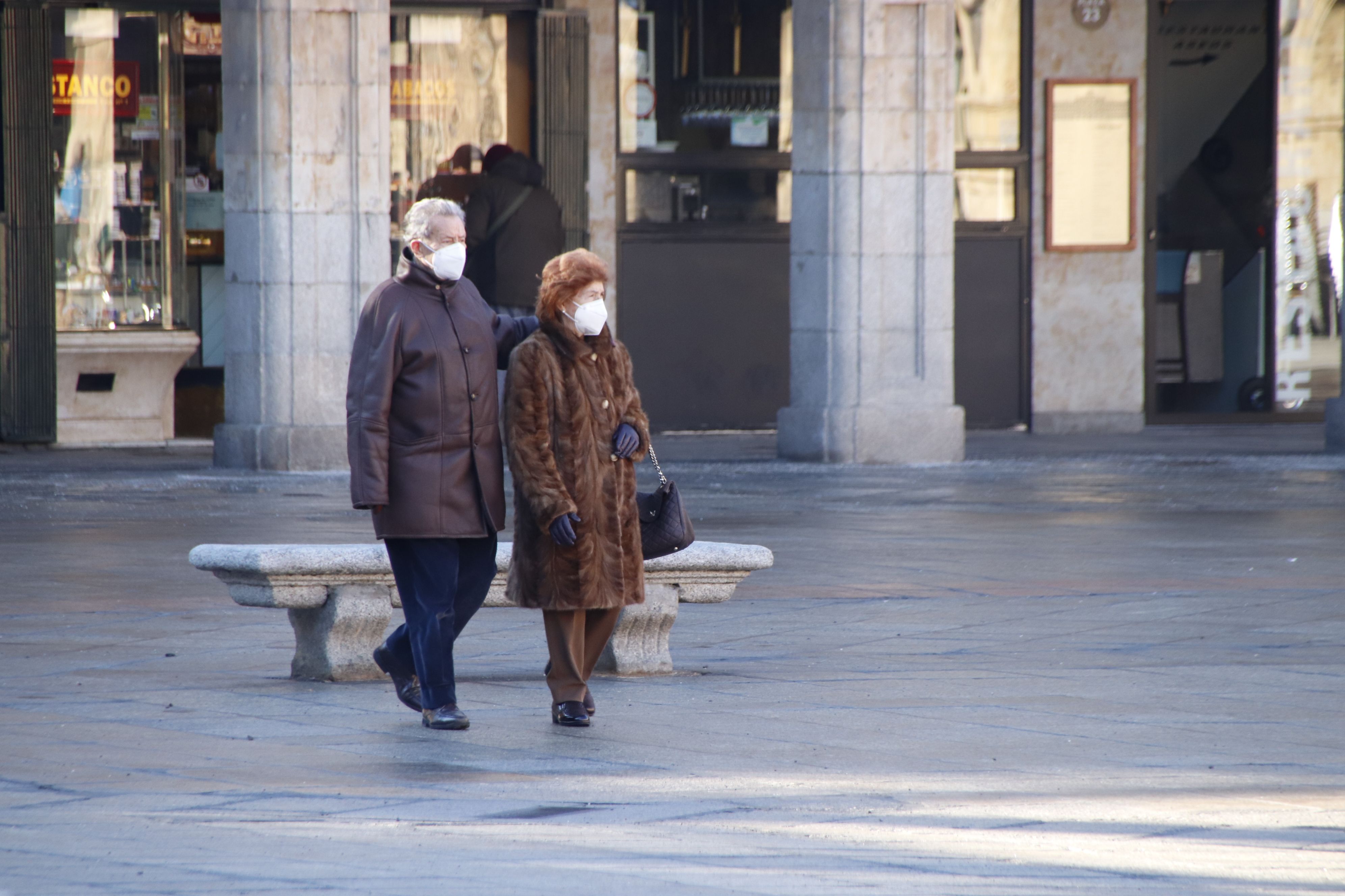 Gente Salamanca calles paseo 