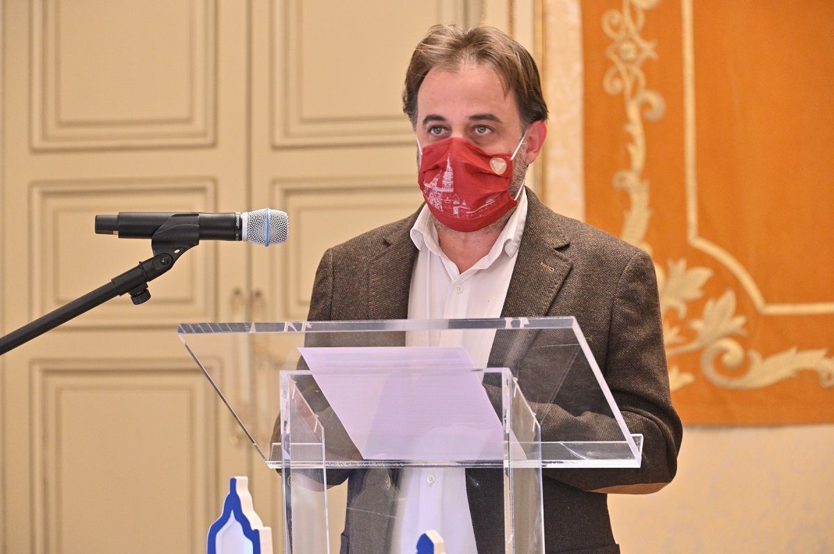 Fernando Castaño durante la rueda de prensa