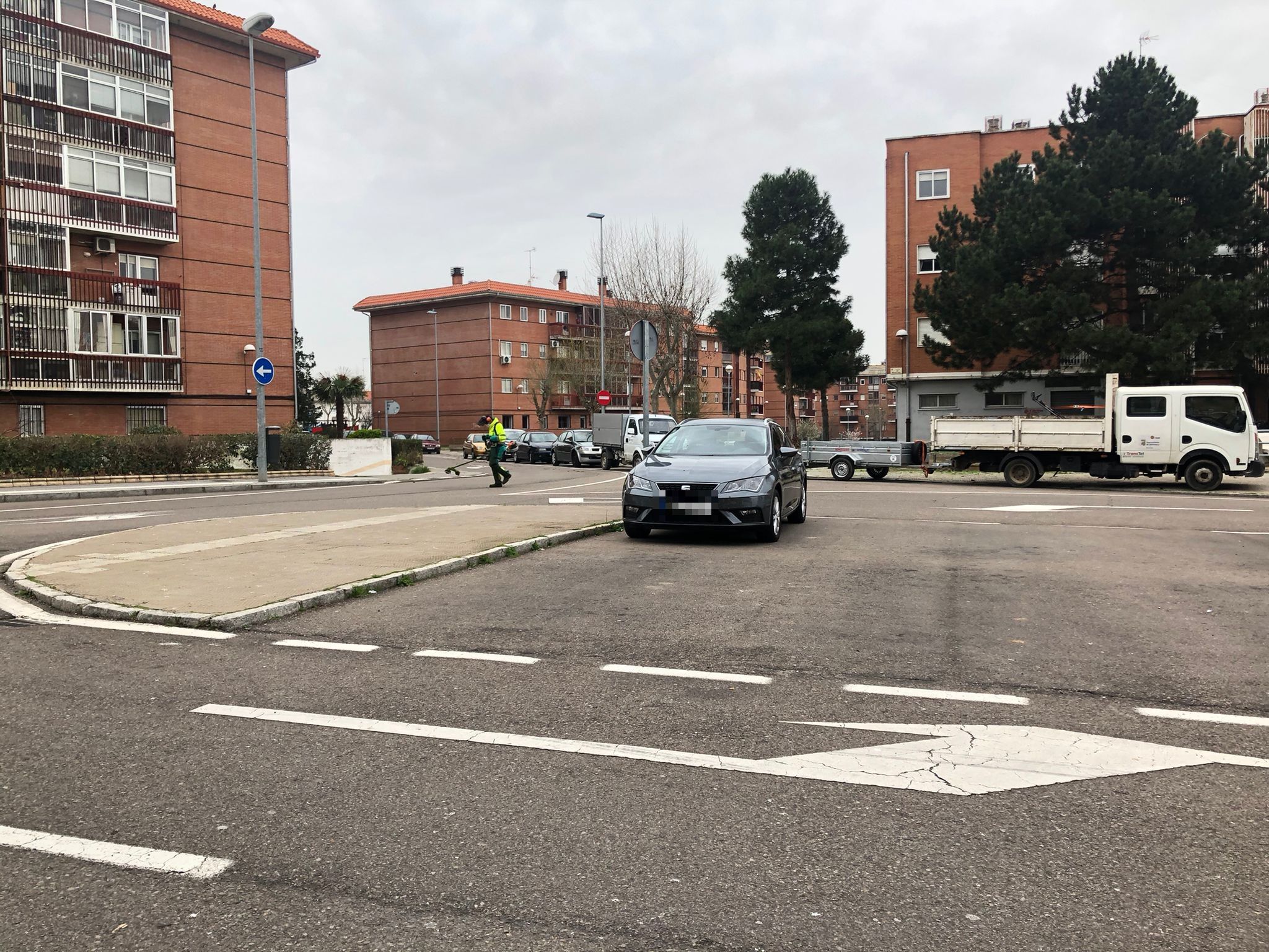 Calle Maestro Soler del barrio del Tormes, donde se ubican un buen puñado de estas viviendas