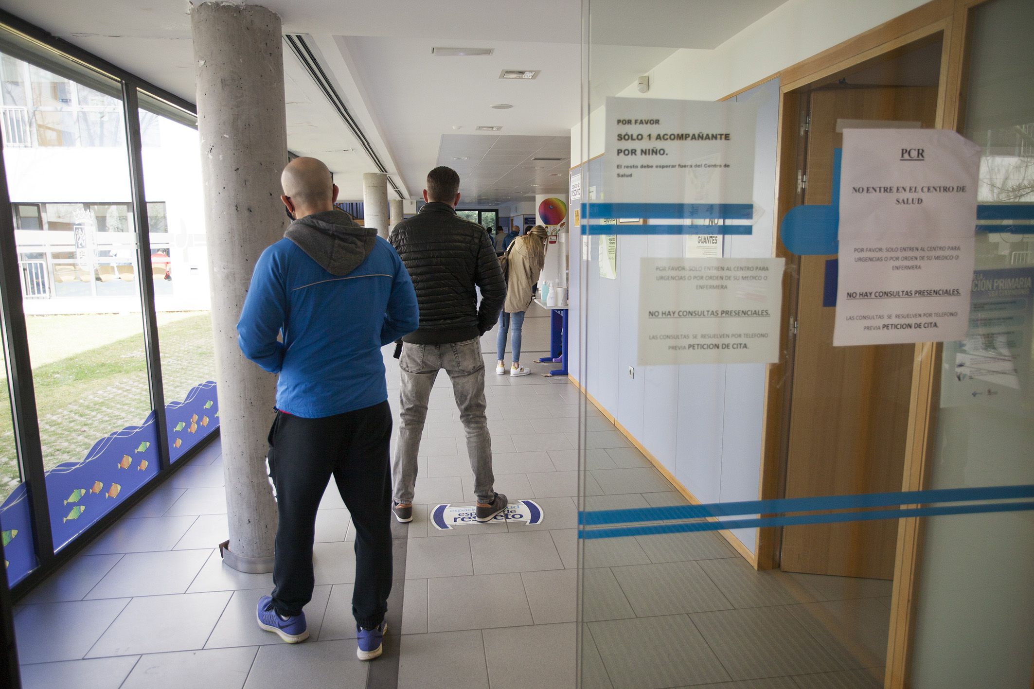 Vacunación de 180 agentes de la Policía Local, este pasado sábado. | FOTO: ICAL